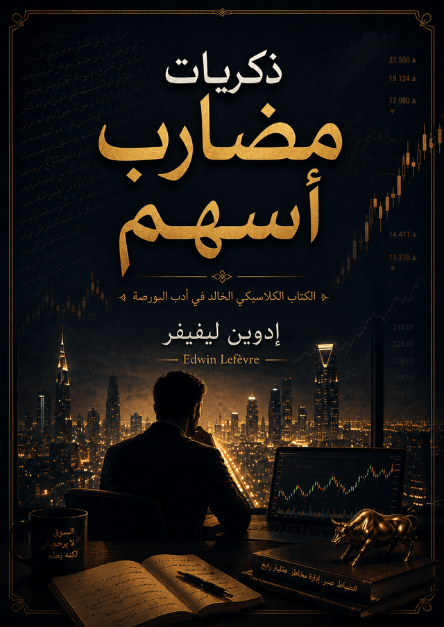 غلاف كتاب ذكريات مضارب أسهم